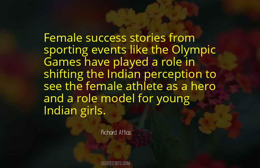 Female Role Model Quotes #541045