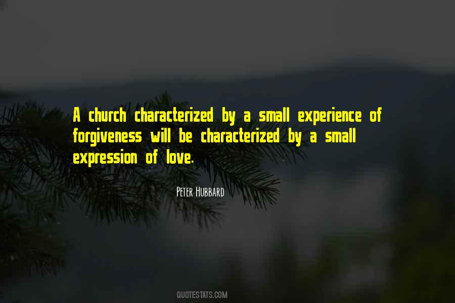 Small Church Quotes #275821
