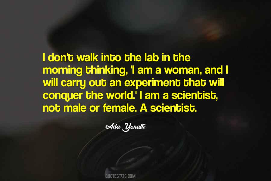 Female Scientist Quotes #1205955