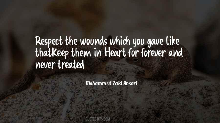 Quotes About Heart Wounds #1788013