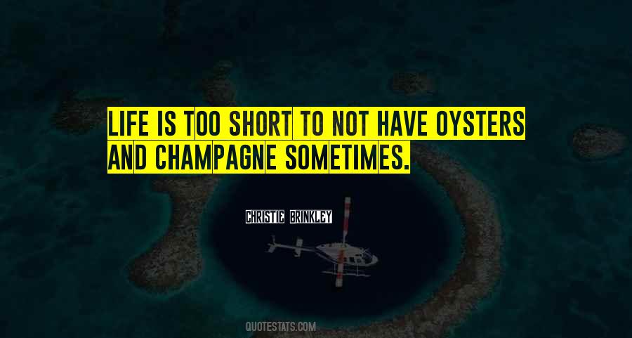 Short Champagne Quotes #635389