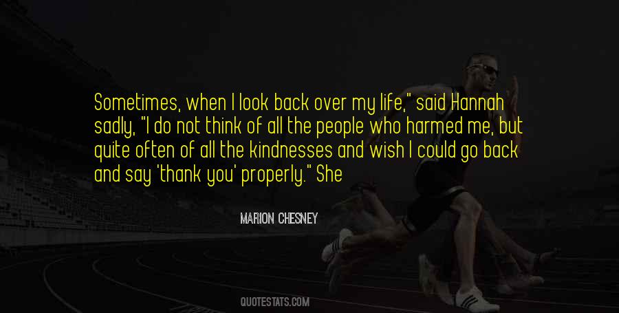 But When You Look Back Quotes #1139240
