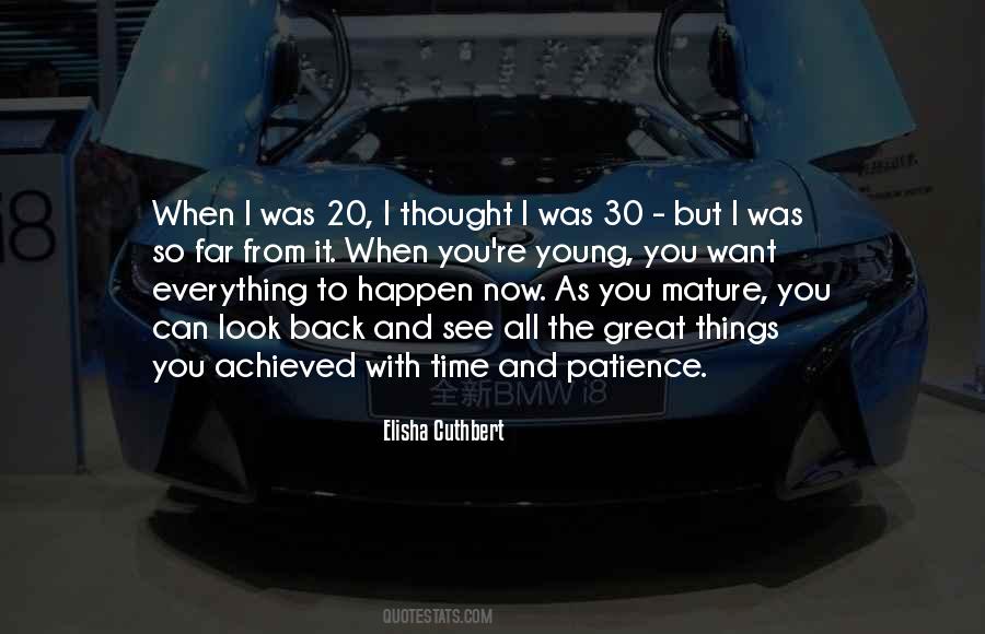 But When You Look Back Quotes #1235253
