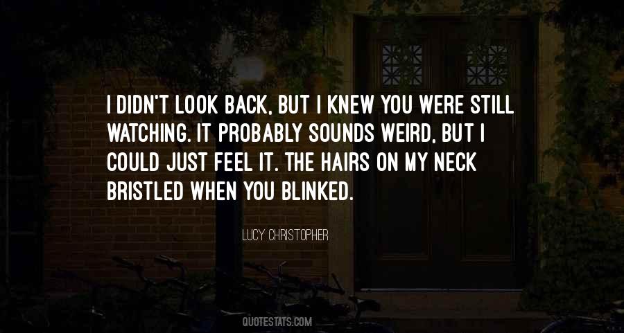 But When You Look Back Quotes #1282577
