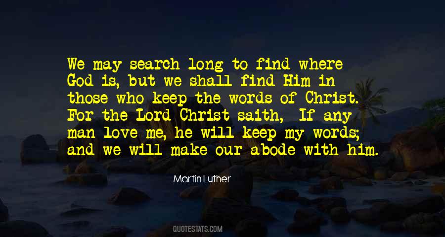 Lord Love Quotes #1254900