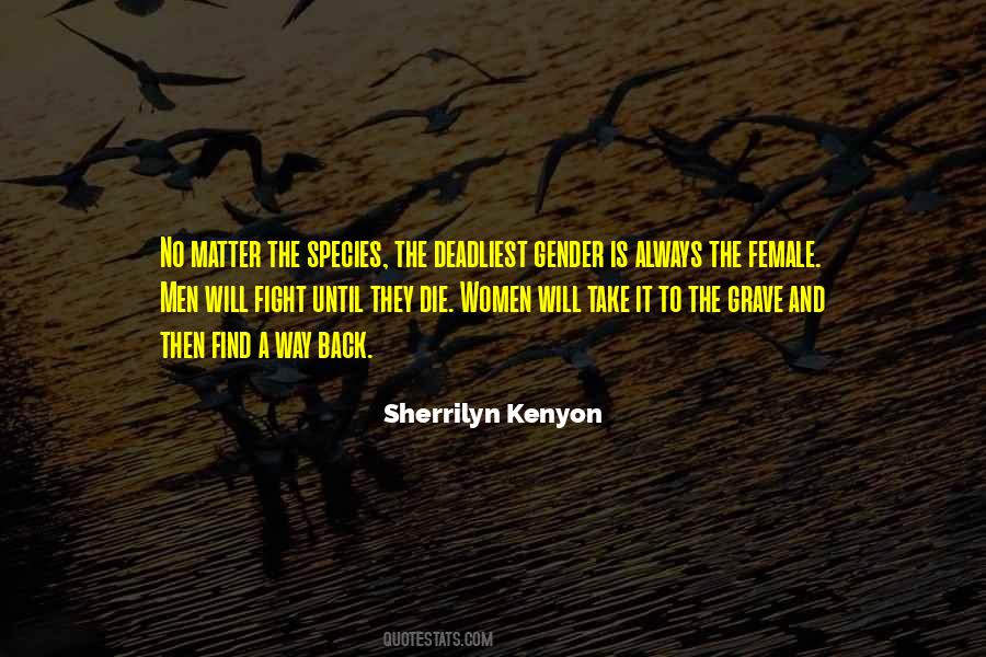 Female Species Quotes #1124850