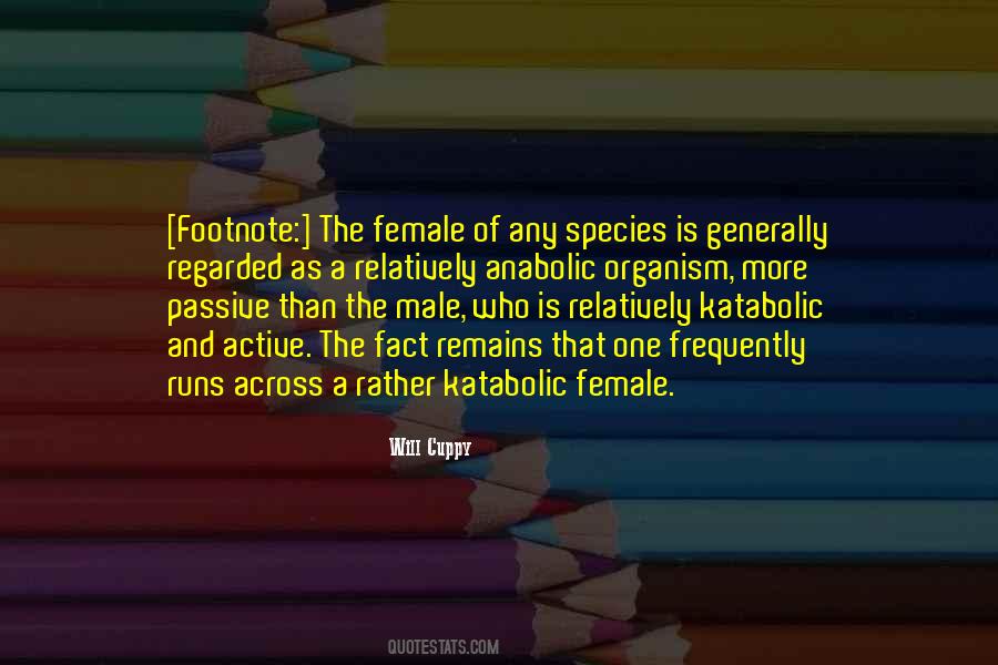 Female Species Quotes #1811824