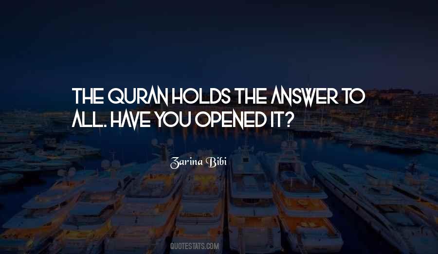 Islam Quran Quotes #1031588