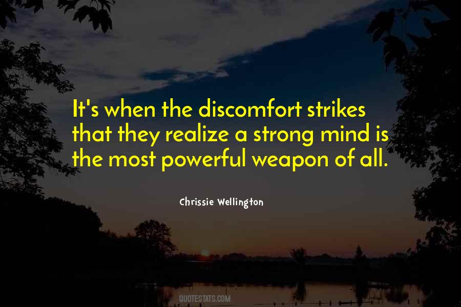 Most Powerful Weapon Quotes #1046688