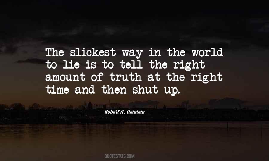 Omission Of The Truth Quotes #1067396