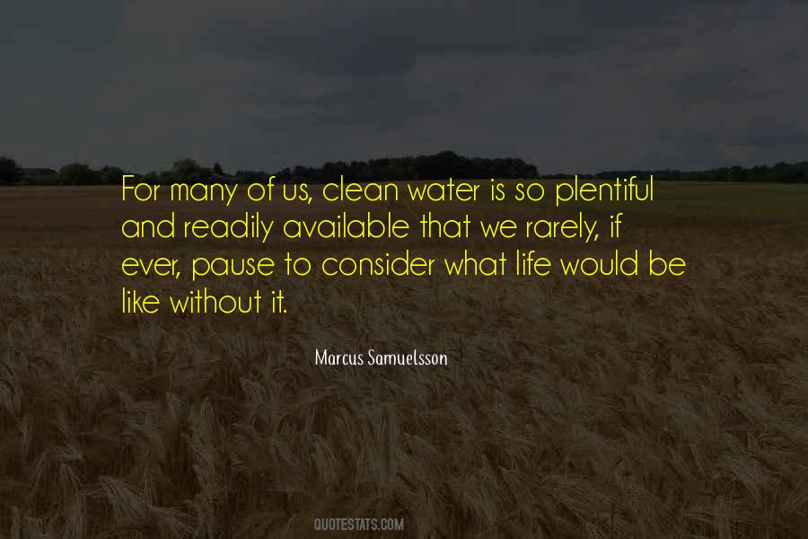 What Is Water Quotes #1816613