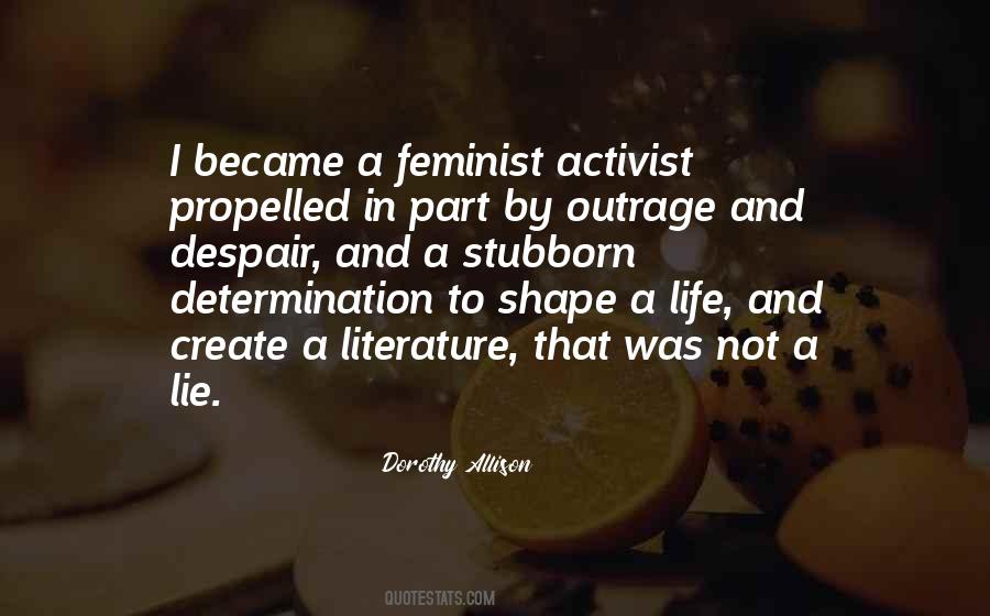 Feminist Activism Quotes #271369