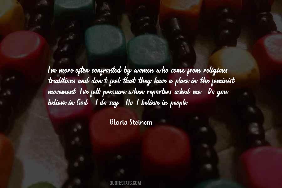 Feminist Gloria Steinem Quotes #386772