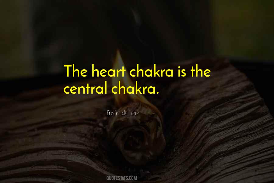 Quotes About Heart Chakra #985117