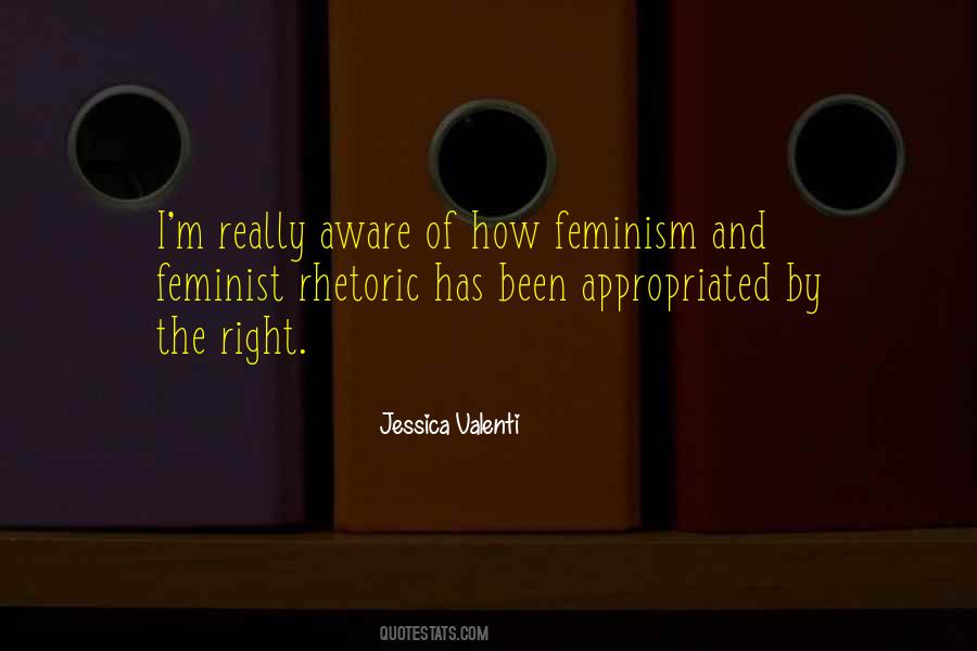 Feminist Rhetoric Quotes #860161