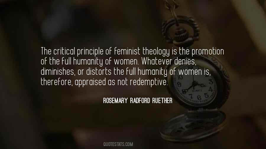 Feminist Theology Quotes #915854