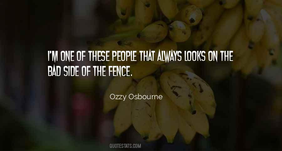 Fence Quotes #1264012