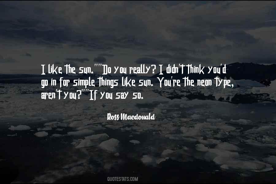 Think Simple Quotes #1209686