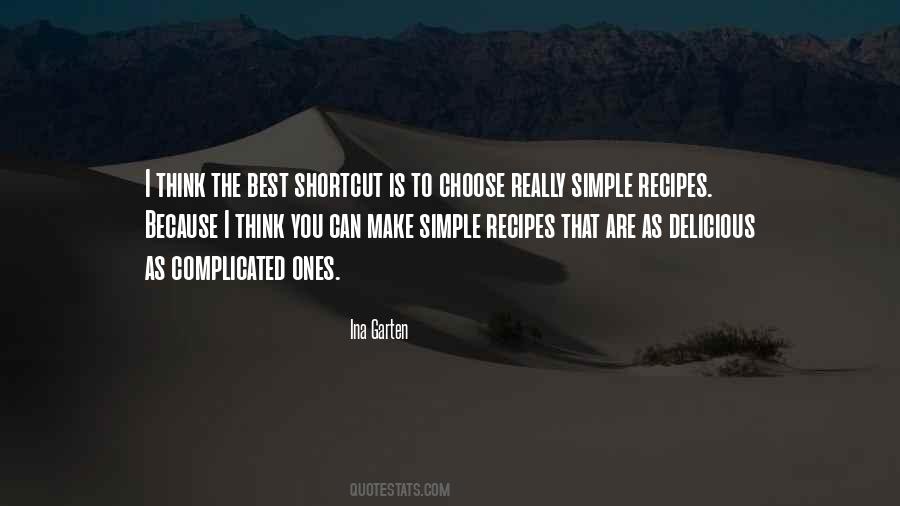 Think Simple Quotes #527010