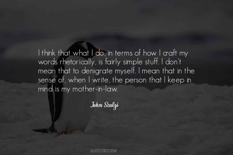 Think Simple Quotes #823708