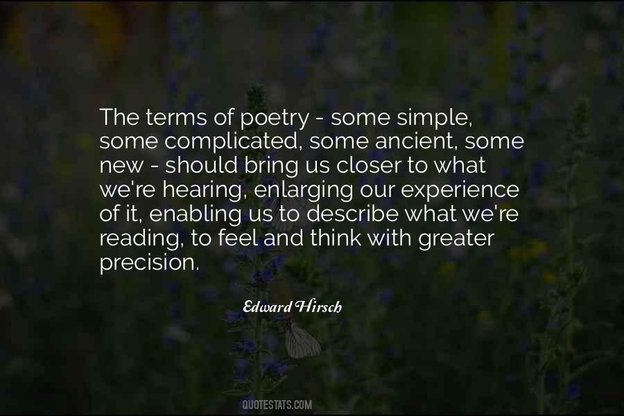 Think Simple Quotes #893326