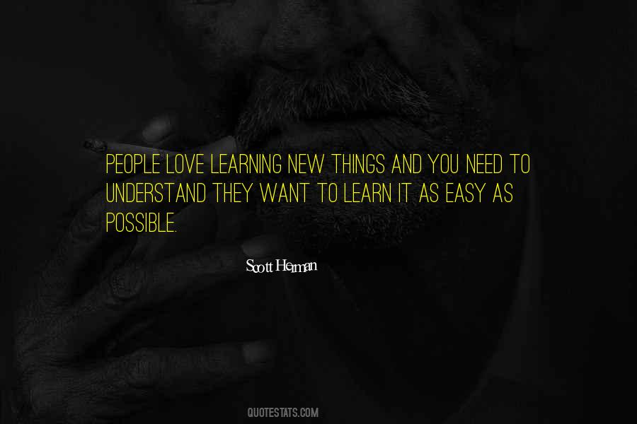 I Love Learning New Things Quotes #1730723