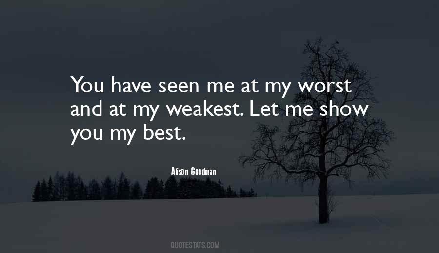 Worst Best Quotes #95081