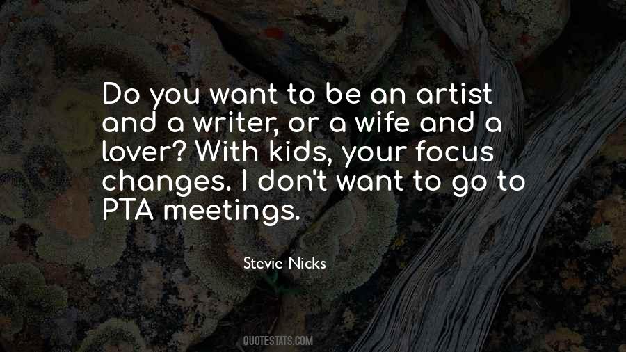 Want To Be Your Wife Quotes #1485056