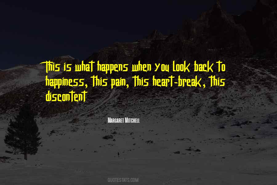 Quotes About Heart Break #261479