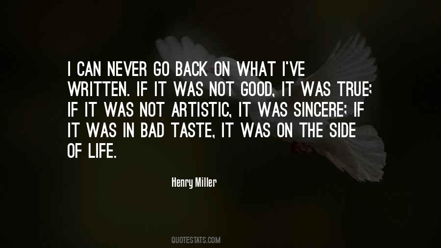 Never Be Sincere Quotes #1109077