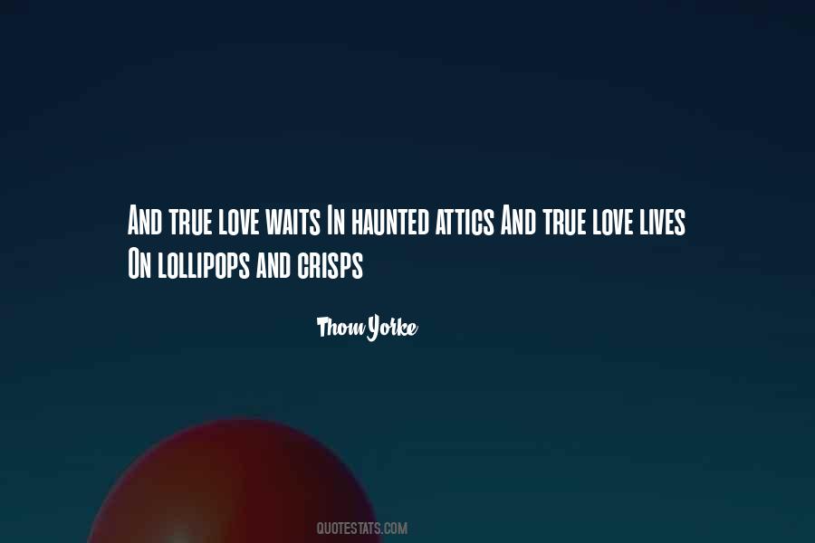 Haunted Love Quotes #221018
