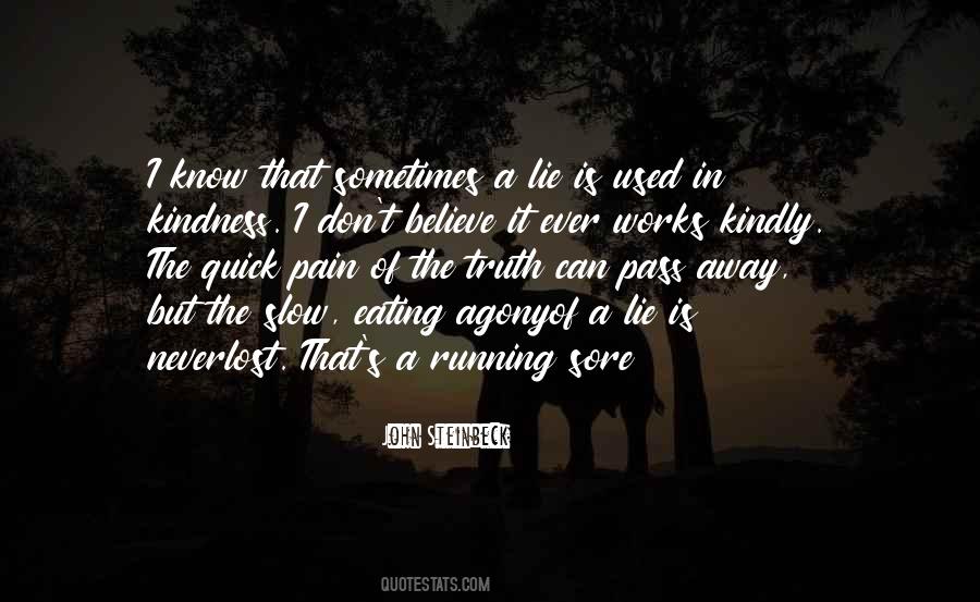 Running Pain Quotes #1102849