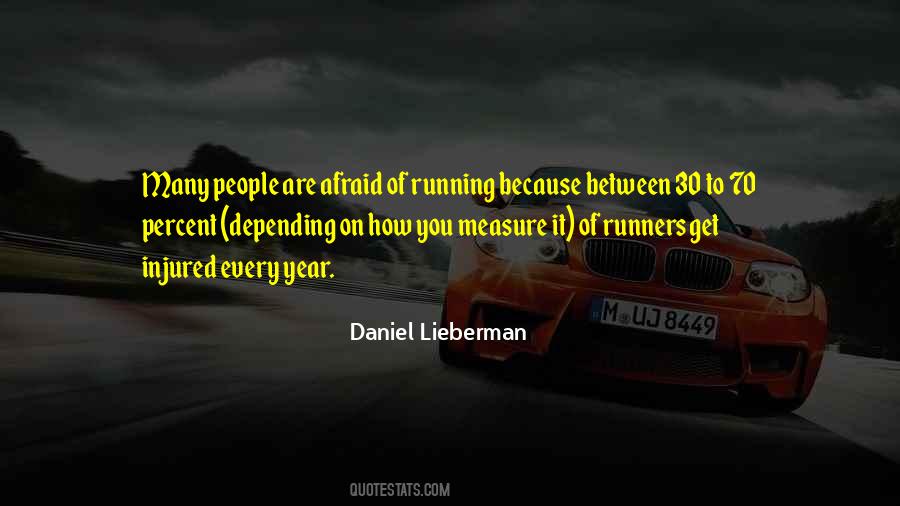 Running Pain Quotes #405344