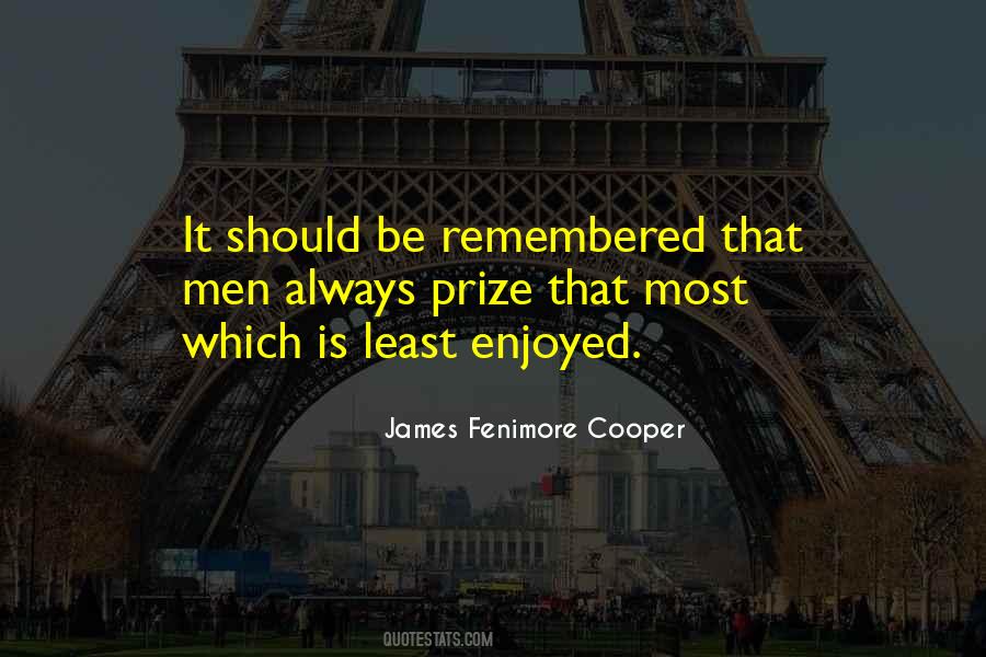 Fenimore Cooper Quotes #643313