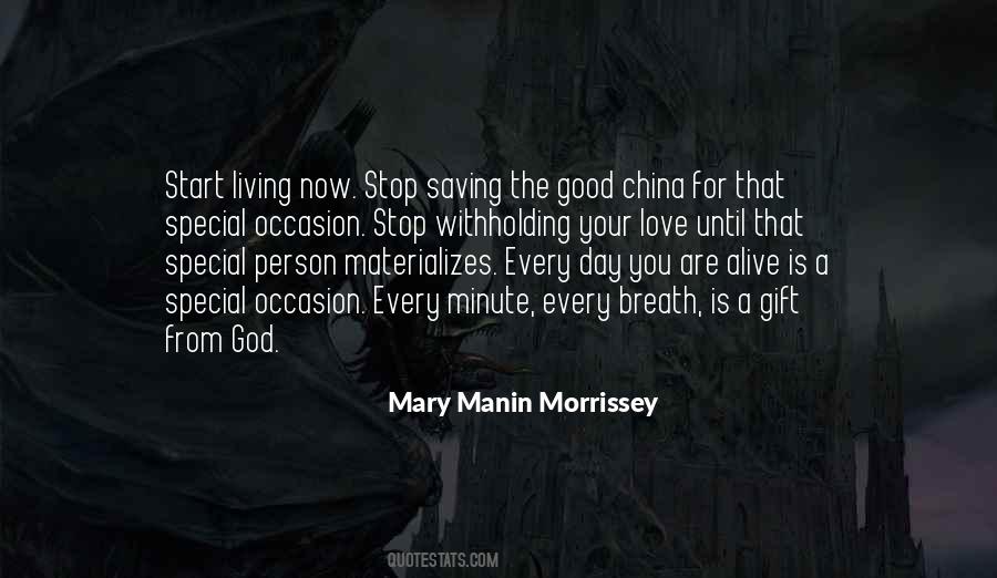 Special Gift From God Quotes #281270