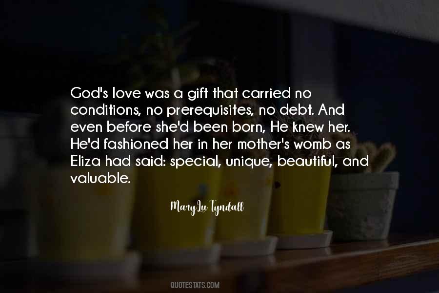 Special Gift From God Quotes #655574