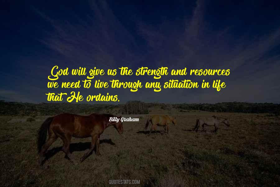 Strength Through God Quotes #1315998