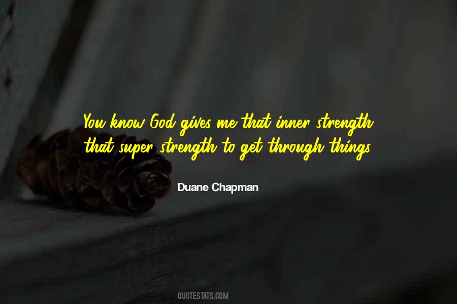 Strength Through God Quotes #1853400