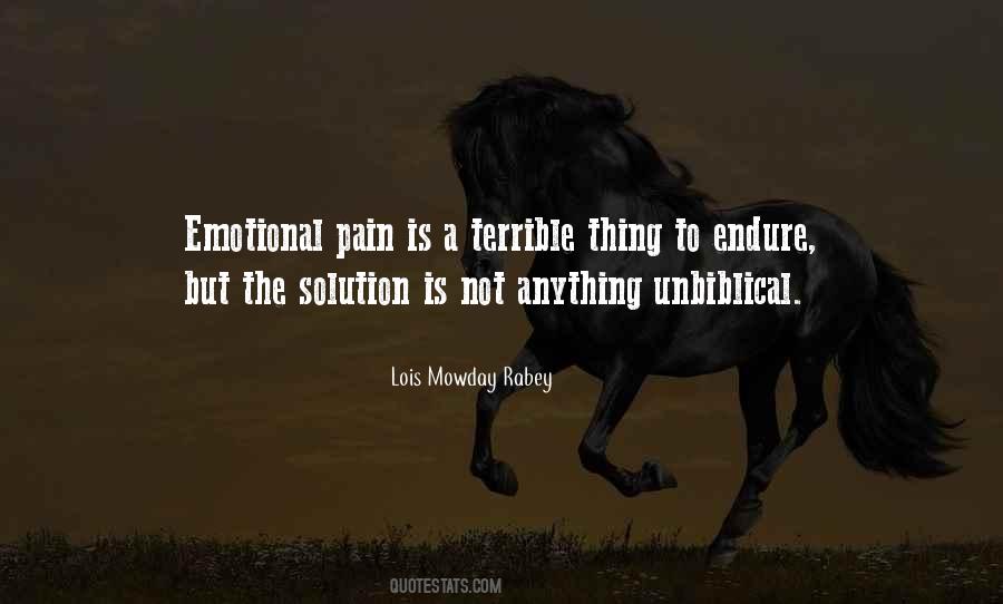 Endure The Pain Quotes #1003573