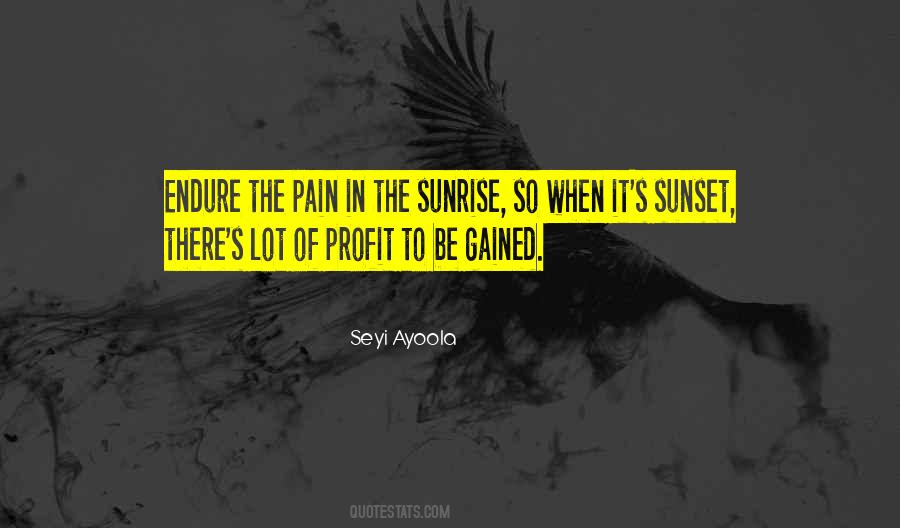 Endure The Pain Quotes #1251484