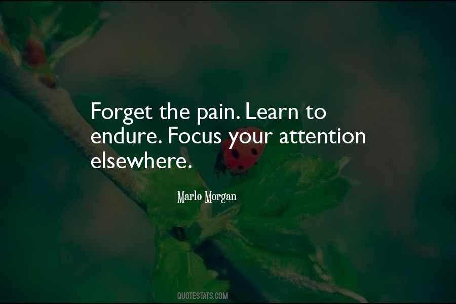 Endure The Pain Quotes #275977