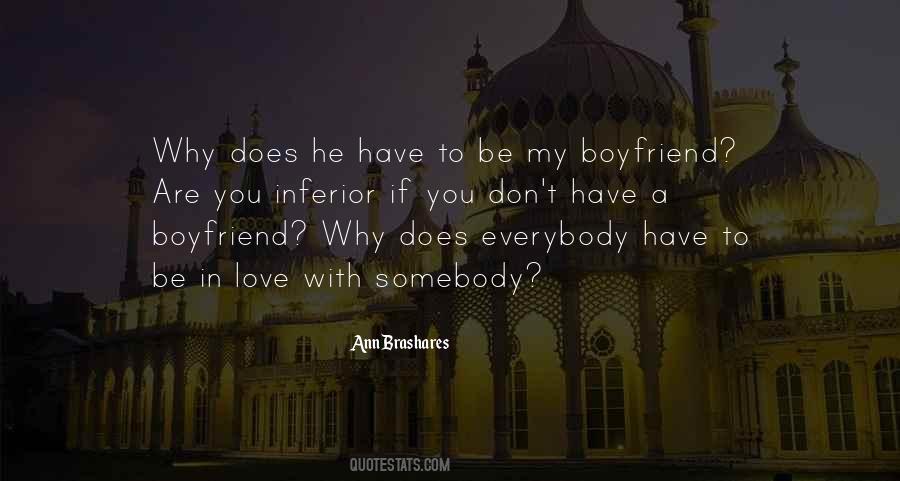 Be My Boyfriend Quotes #1723521
