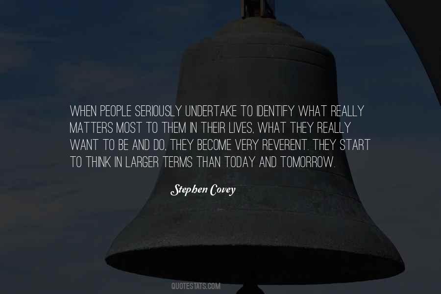 Start Something That Matters Quotes #422487