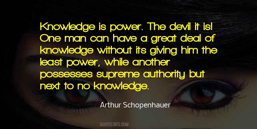 Supreme Authority Quotes #1062064