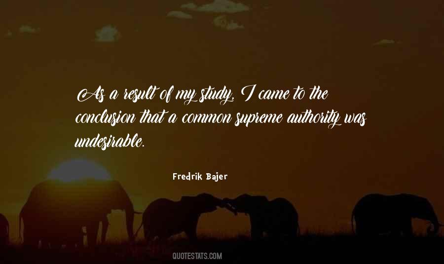 Supreme Authority Quotes #1778127