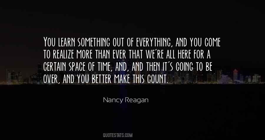 Learn To Be Better Quotes #1178443