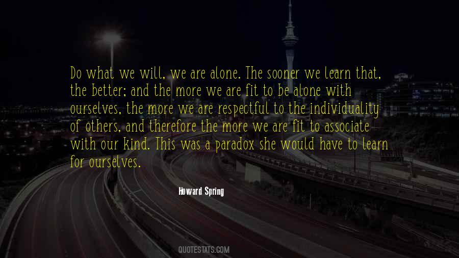 Learn To Be Better Quotes #1305604