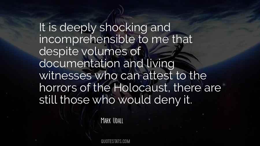 Quotes About The Horrors Of The Holocaust #1642699