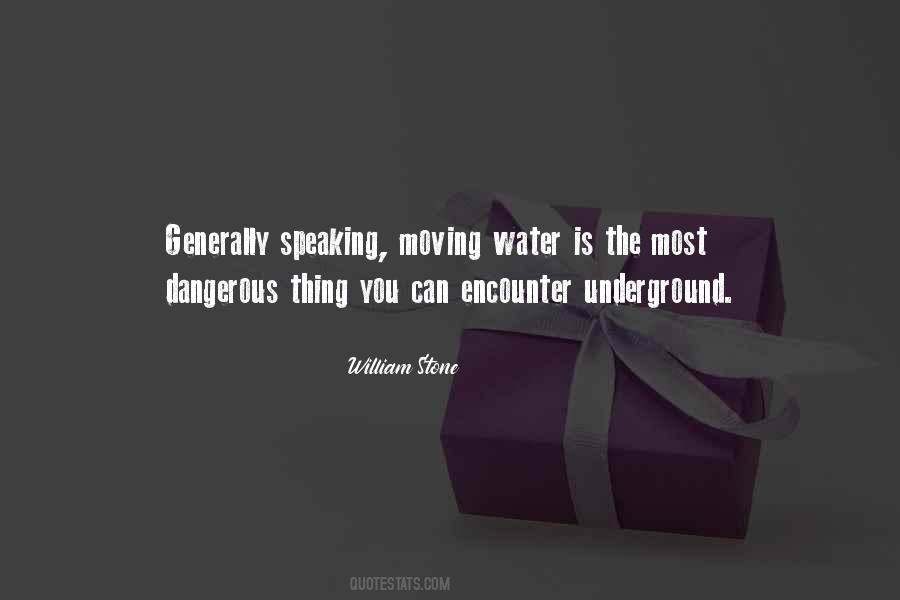 Dangerous Water Quotes #642807