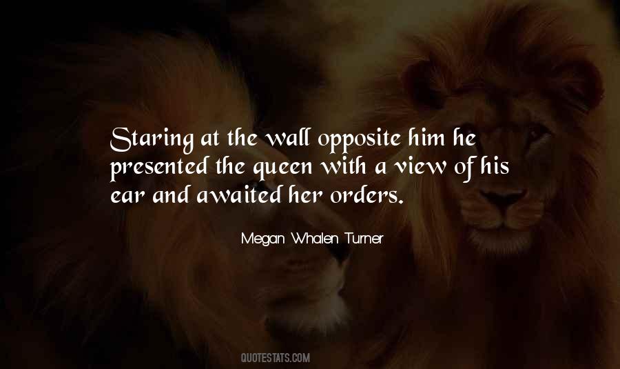 Staring At The Wall Quotes #1876175